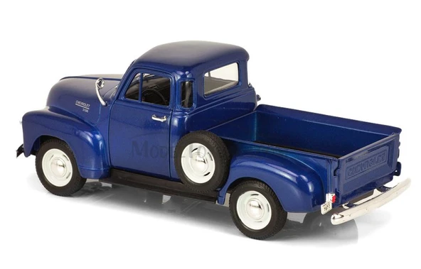 Welly Koleksiyon 1 / 24  1953 Chevrolet 3100 Pick Up Mavi Model Metal Araba - 3