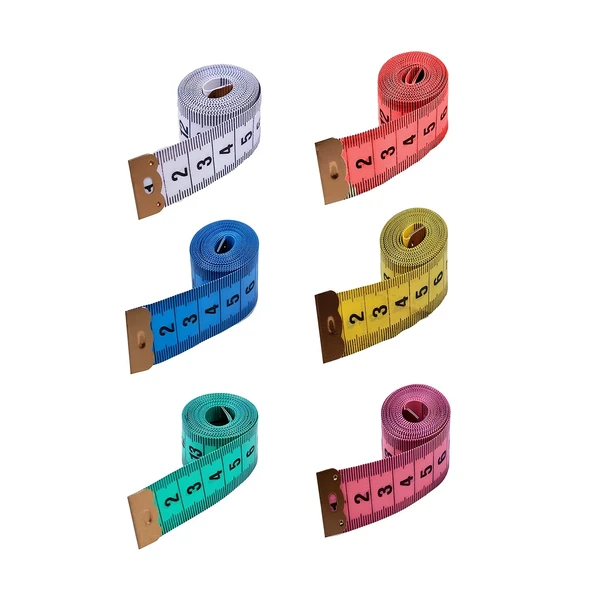 Mezura Yumuşak Şerit Terzi Metresi 1.5 Metre Renk Seçenekli PVC Diyetisyen Bel Ölçüm Bandı 1 Adet - 5