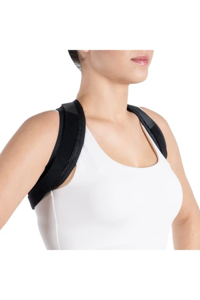 Wingmed Dik Duruş Bandajı Siyah (duruş Bozukluğu, Sırt Kası Zayıflıkları) - Resim 3