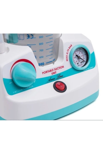 MEDİKALCİM Armoline Portatif Aspiratör Cihazı Made in Turkey ürün görseli