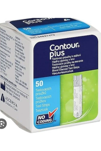 CONTOUR Plus Test Stribi 50'li - Resim 2