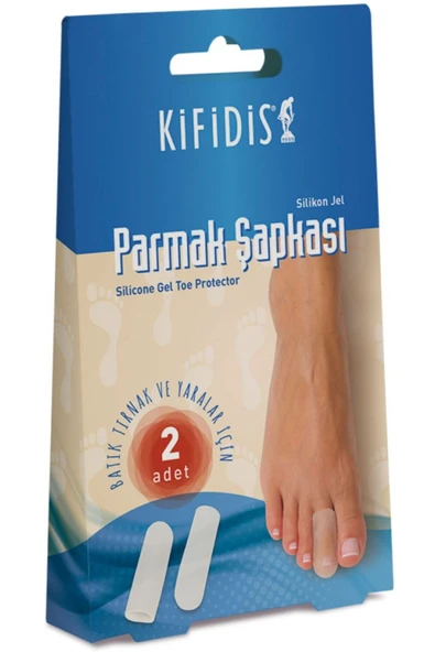 Kifidis 270 Silikon Jel Parmak Şapkası STD - Large 20 mm çap 1 ve 2 parmak