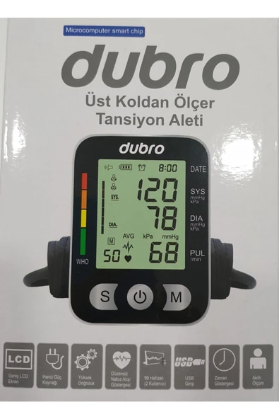 DUBRO Tansiyon Aleti Koldan Ölçer - Resim 2