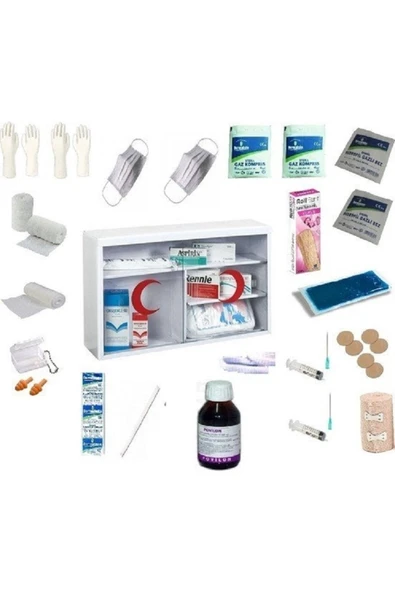 MEDİKALCİM Yerli Malzemeli Plastik Ecza Dolabı ürün görseli