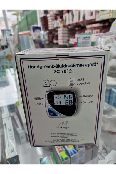 Scala Bilekten Ölçer Tansiyon Aleti (sc-7012). - Resim 4