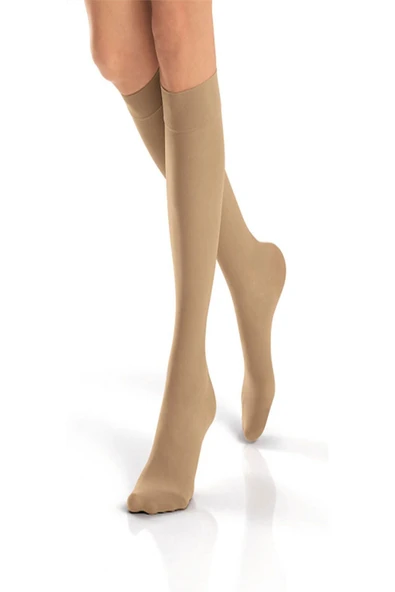 Wingmed Ccl2 Diz Altı Burnu Kapalı Çorabı Ten ürün görseli