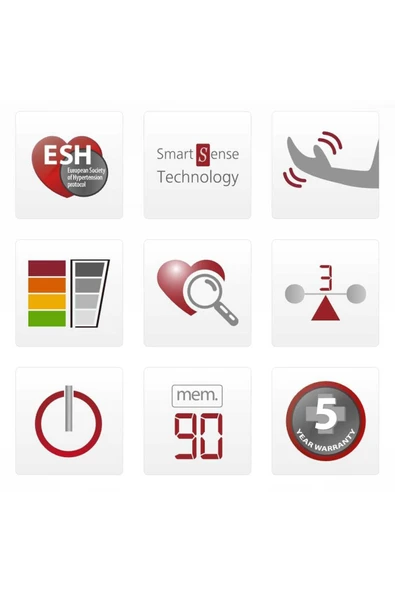 Rossmax Smart Teknolojisi Hareket Algılama Hafızalı Bilekten Ölçer Dijital Tansiyon Aleti - Resim 3