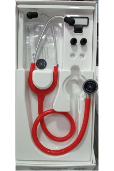 riester Yenidoğan Steteskop 4230 Pediatrik Kırmızı Stetoskop Ped.