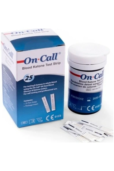 MEDİKALCİM Keton Ölçüm Stribi 25 Test