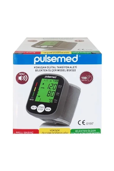 MEDİKALCİM Pulsemed BSX322 Konuşan Tansiyon Aleti