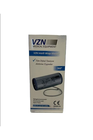 MEDITERIAN Yok Tansiyon Aleti Kol Manşonu -Manşeti Intelli Wrap Manşet 22-36cm Kol Pilli Manuel