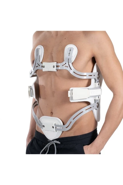 MEDİKALCİM Hiperekstansiyon Korse Gövde Yüksekliği 4 Nokta 3 Numara ürün görseli