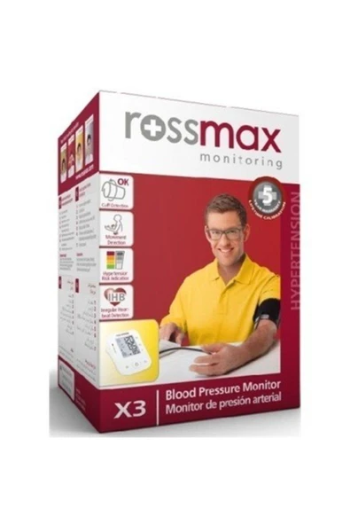 MEDİKALCİM Rossmax X3 Tansiyon Ölçüm Cihazı