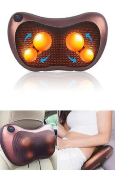 Acura Ac-92 Ovmalı Masaj Yastığı Ayak Bel Boyun Sırt Vücut Omuz Aleti Mdlxmsj - Resim 2