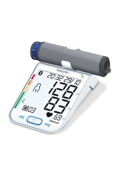MEDİKALCİM Beurer BM 77 Tansiyon Aleti Bluetoothlu Nabız Ölçer Cihazı USB Veri Aktarmalı ürün görseli 1
