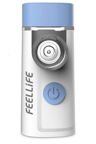 FEELLİFE Air Pro 3 Nebulizator El Tipi Mini Mobil Şarjlı Nebülizator Sessiz Mesh Mobil Nebül * Yeni