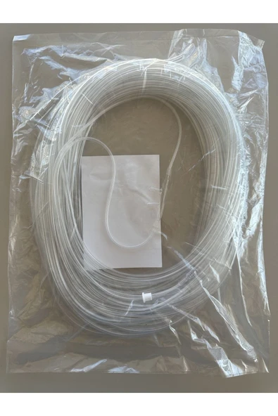 Giz-Can Oksijen Kanülü 15 METRE Silikonlu Nazal Kanül Yetişkin - Resim 2