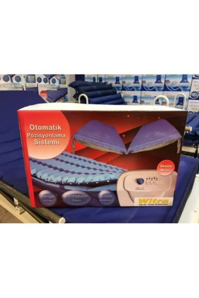 MEDİKALCİM Pozisyon Veren Havalı Yatak 30 Derece Pozisyon Veren Hasta Yatağı Yatak Yarası Için Uygundur - Resim 2