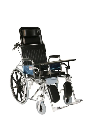 MEDİKALCİM Poylin P615 Banyo Tuvalet Tekerlekli Sandalye