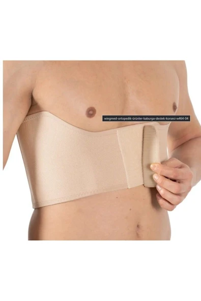 MEDİKALCİM W464 Kaburga Destek Korsesi (Erkek) XXLarge - Resim 2