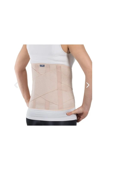 MEDİKALCİM LUMBOSAKRAL FLEKSİBLE/ÇELİK BALENLİ KORSE 32 CM - (STD 2 - L/XL/XXL) - 3