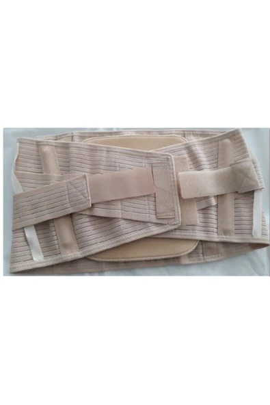 medikaltec Lumbosakral Çelik Balenli Bel Fıtık Korsesi Bel Düzleşmesi Bel Kayması Çelik Destekli Demirli Kuşak - Resim 4