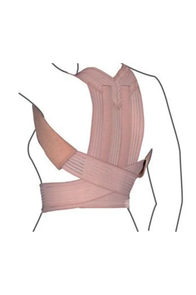 MEDİKALCİM Dik Duruş Korsesi Posturex Korse - Resim 4