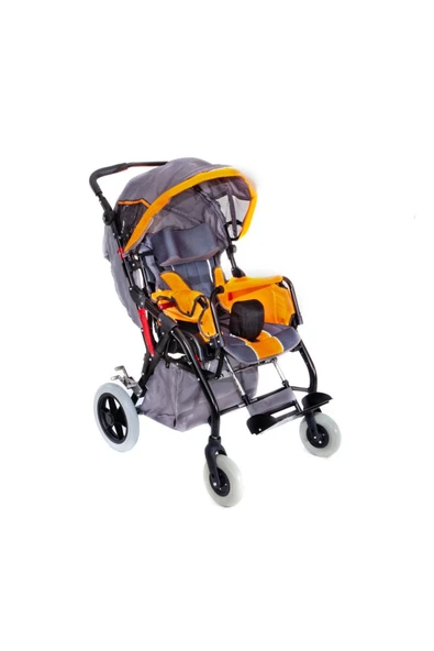 MEDİKALCİM Comfort Plus DM-8001 BUGGY 40 cm Turuncu Engelli Puseti ürün görseli