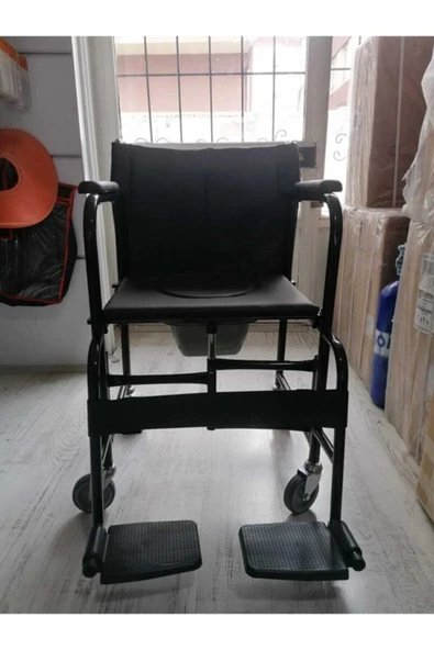 Csr Tekerlekli Ev Tipi Seyyar Hasta Tuvaleti - Resim 3