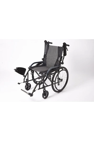 MEDİKALCİM 164 Refakatçi Manuel Tekerlekli Sandalye W864 - Resim 2