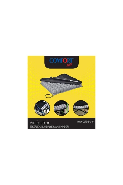 MEDİKALCİM Comfort Plus DM-645 Havalı Oturma Minderi 45x40x6 ürün görseli