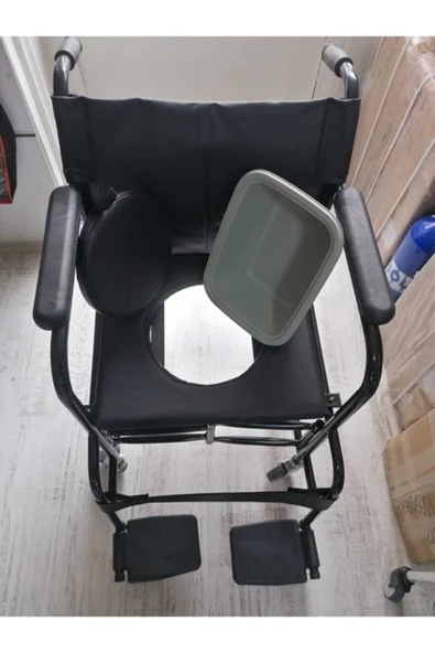 Csr Tekerlekli Ev Tipi Seyyar Hasta Tuvaleti - Resim 2