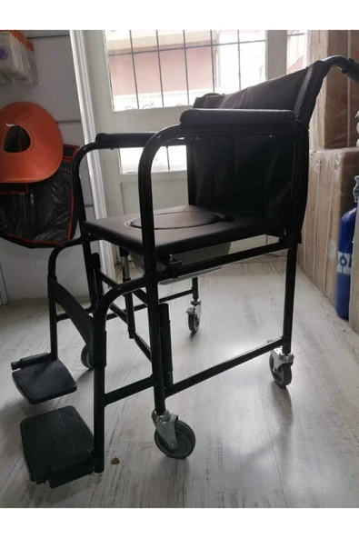 Csr Siyah-mavi Ev Tipi Tekerlekli Sandalye