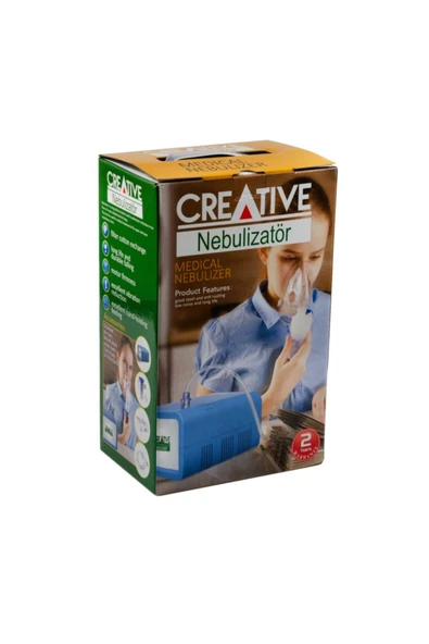 Comfort Plus Creative Cr-100 Kompresörlü Nebulizatör Cihazı - Resim 2