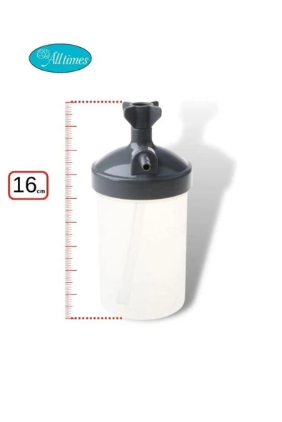 Nikadu Oksijen Konsantratörü Su Kabı Gri - 3