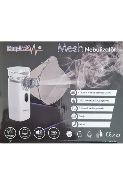 Respirox Mesh Şarjlı Nebulizatör Un100