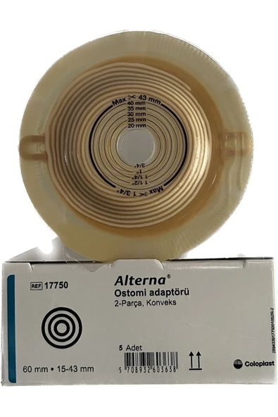 Coloplast Ostomi Taban Plakası Konveks 5'li Kutu-17750 (sadece Adaptör) - 2