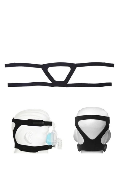 MEDİFARMA Cpap- Bpap Maskesi Kafa Bandı Siyah M-001