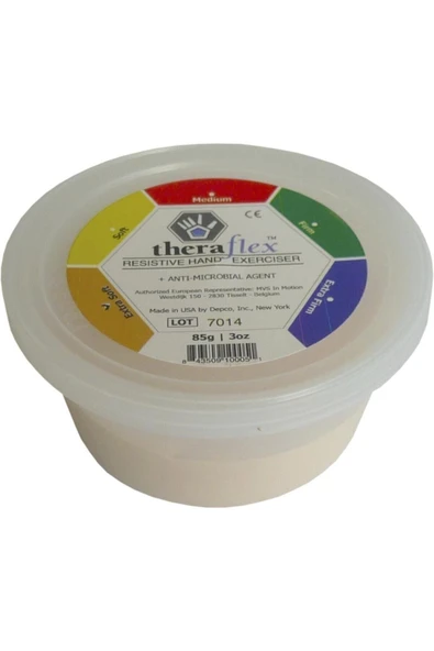 MEDİKALCİM Putty El Egzersiz Hamuru Ten Renk (çok Hafif) 85 Gr