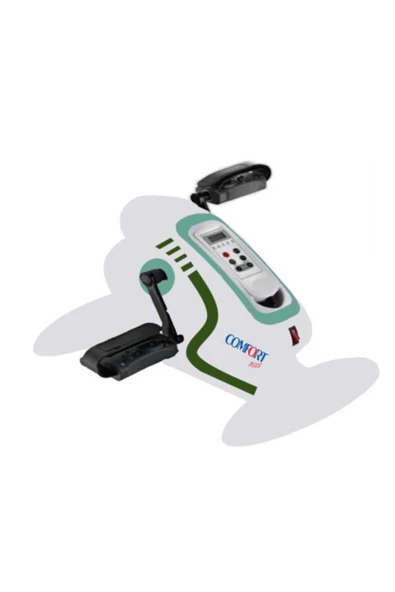 MEDİKALCİM Beyaz Elektrikli Kondisyon Bisikleti