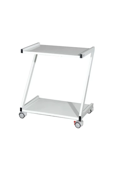 MEDİKALCİM İki Katlı Z tipi Cihaz Arabası ürün görseli