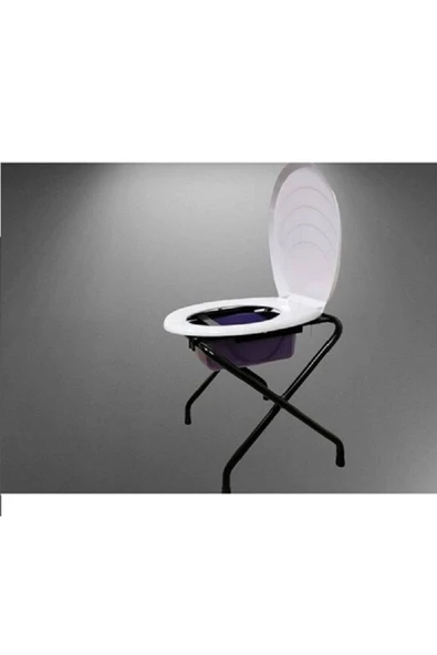 MEDİKALCİM Katlanır Hasta Klozeti - Resim 4