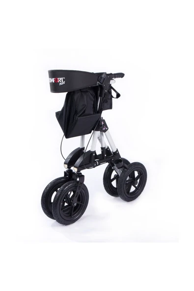 MEDİKALCİM Comfort Plus DM-800 Büyük Tekerlekli Alüminyum Rolatör - Resim 3