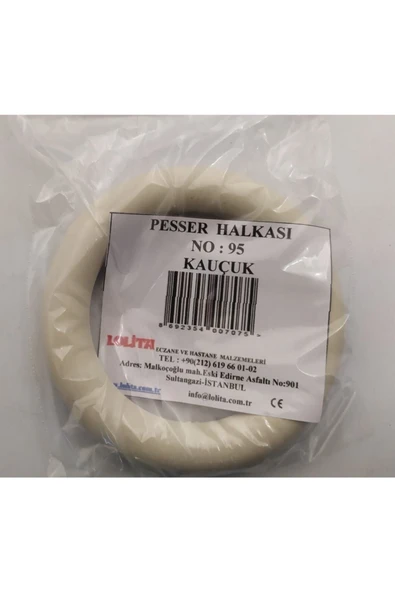 MEDİKALCİM Lolab ( Lolita ) Kauçuk Pesser Halkası No: 95 - Resim 2