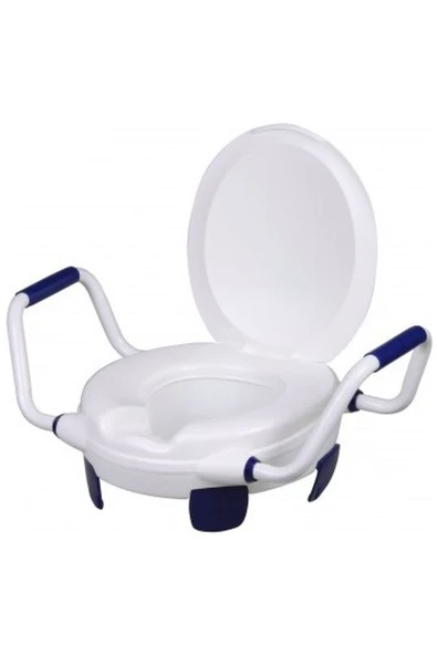 MEDİKAL Yerli Klozet Yükseltici Kapaklı Kulplu ürün görseli