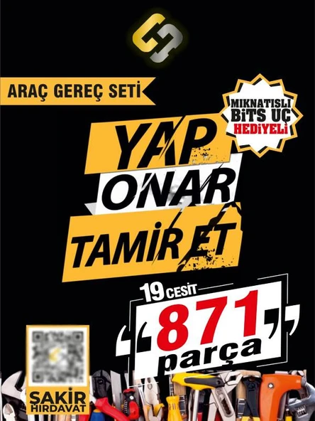 871 Parça 19 Çeşit Vida Dübel Seti Organizer, Vida, Dübel, Makaron Seti - 4