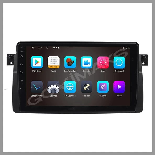 BMW E46 1998-2005 UYUMLU 2 GB RAM 32 GB HAFIZA ANDROID MULTIMEDIA TEYP - Resim 7