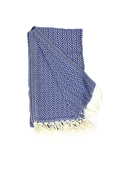 2'li Set Peştemal Plaj Havlusu , %100 Pamuk , Xxl 100x180cm, Bodrum, Sarı Lacivert - 4