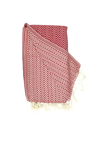 2'li Set Peştemal Plaj Havlusu , %100 Pamuk , Xxl 100x180cm, Marmaris, Kırmızı Yeşil - 5