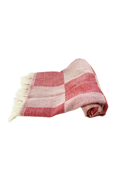 Dama Desenli Peştamal Plaj Havlusu 70x155 Cm - 3